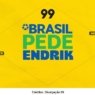 Enquanto o Brasil pede Endrick em campo, a 99Food leva um “Endrik” até você