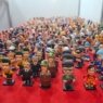 Miniaturas colecionáveis em chumbo encantam visitantes da BMB