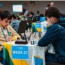 JEBs 2026 reúne 107 estudantes em disputas de xadrez em Brasília