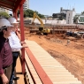 Construção de sede própria do Cofeci segue cronograma vistoriado por diretores